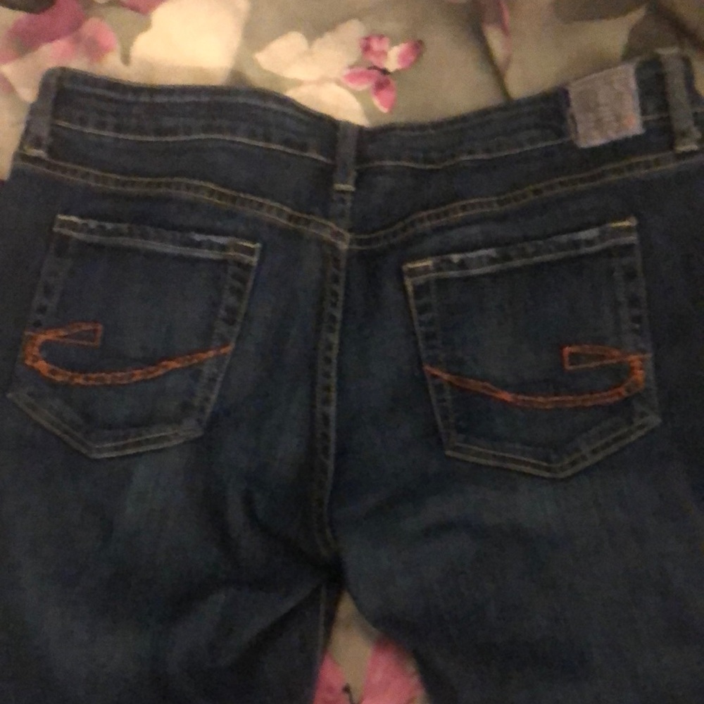 Chip & Pepper Blue Jeans with Orange Stitching